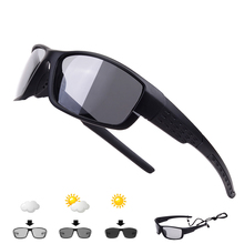 Óculos fotocrômico polarizado para pesca, óculos escuros esportivos ao ar livre com proteção uv400 2024 - compre barato
