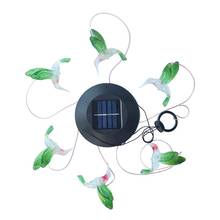 SOLLED 1.2V Solar Powered Wind Chime Shape LED Hanging Lawn Lamp for Garden 2024 - buy cheap