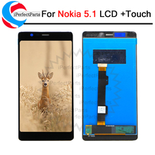 Para Nokia 5,1 LCD Display 5,5 ''pantalla táctil digitalizador Sensor Panel piezas de repuesto para Nokia 5,1 pantalla LCD 2024 - compra barato