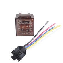 EE support 5 X Car Truck Auto 12V 60A 60 AMP SPDT Relay Relays 5 Pin 5P & Socket 5 Wire 2024 - buy cheap