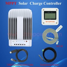 EPEVER 40a solar system MPPT solar controller, mppt 12v/24v portable solar charger regulator, micro 12v 24v regulator 40amp 2024 - buy cheap