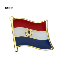 Парагвайский флаг, булавка для лацкана, значок, 10 шт., фотозначок 2024 - купить недорого