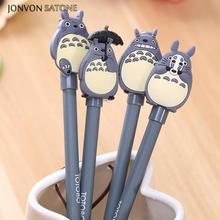 Jonvon Satone 5pcs/lot Cartoon Totoro Pen Cute Stationery Gel Pen Black Ink Signature Pens Kawaii School Supplies Cute Pen 2024 - buy cheap