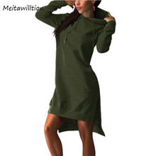 2020 Autumn Winte Women Hoody Dresses Casual Long Sleeve Pocket Party Dresses Female Slim Bandage Dress Vestidos Free Shipping 2024 - buy cheap