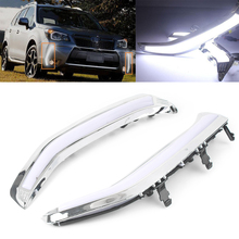 2pcs Car Daytime Running Lights LED DRL Fog Lamp Light For Subaru Forester 2013 2014 Exact Installation 2024 - buy cheap