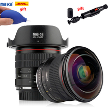 Meike 8mm F/3.5 Wide Angle Fisheye Camera Lens for Canon Nikon D3400 D5500 D5600 D7000 DSLR Cameras APS-C Full Frame Lens Lente 2024 - buy cheap