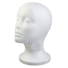 Женский пенопластовый парик волос шляпа очки дисплей манекен пенопласт модель головы 2024 - купить недорого