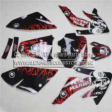 3M Decals Emblems Stickers Graphics Kit For CRF70 DHZ SSR SDG Pit Dirt Bike Metal Mushalia Style 2024 - buy cheap