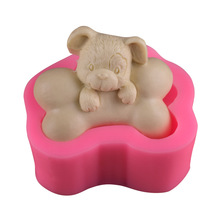 Cute Dog Shape Silicone Cake Mold 3d Soap Form Chocolate Fondant Molds Diy Jelly Candy Cake Decorating Moulds 2024 - buy cheap