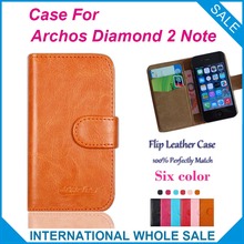 ¡Caliente! Funda Archos Diamond 2 Note 2016, cubierta exclusiva de cuero de alta calidad en 6 colores para Archos Diamond 2 Note número de seguimiento 2024 - compra barato