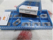 Free shipping, cemented carbide milling insert APMT1604PDER-PM GA4225  suitable for BAP400R series will face external tool 2024 - buy cheap