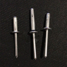 M3.2 M4 Self-plugging Rivet Slotting Rivets Lantern type Aluminum 14-26mm Length 2024 - buy cheap