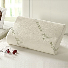 Almohada de espuma de memoria para dormir, Protector ortopédico de fibra de bambú con funda de almohada para el cuidado de la salud 2024 - compra barato