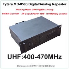 Цифровая и аналоговая рация Tytera TYT MD-8500 UHF 400-470 МГц DMR, профессиональный репитер рации с Duplexer (Выходная мощность RF 45 Вт) 2024 - купить недорого