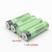 Новый оригинальный 18650 3,7 v 3400 mah литиевая аккумуляторная батарея NCR18650B с острым (без PCB) для 18650 батарей 3400mAh APR25 2024 - купить недорого