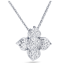 Fashion Gold-Color Stainless Steel Flower Necklace Pendant For women 2024 - buy cheap