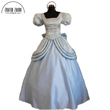 Topo de luxo cinderela princesa traje para mulheres adultas senhoras cosplay traje para festa de halloween 2024 - compre barato