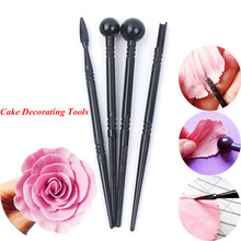 4Pcs/Set Cake Decorating Tools Fondant Biscuits Cake Molds Carved Pens 2024 - buy cheap