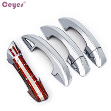 Ceyes Auto Trim Door Handle Covers Car Styling Case For Volkswagen Passat VW Golf MK6 Skoda Chrome Accessories Car-Styling 8pcs 2024 - buy cheap