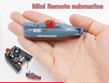 Submarino teledirigido de 6 canales para niños, Mini submarino eléctrico de alta velocidad con Control remoto, juguete infantil, regalo 2024 - compra barato