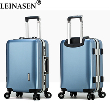 Popular fashion students rolling luggage 20" 22" 24" 26" inch brand carry on box men travel suitcase women trolley luggage 2024 - buy cheap
