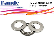 AXK1730 + 2AS  1PC Thrust Needle Roller Bearing With Two AS1730 Washers 17*30*4 mm  Plane Thrust Needle Roller Bearing 2024 - buy cheap