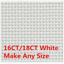 High Quality  Fabric  200X100cm Or Make Any Size Aida Cloth Cross Stitch Canvas 16CT OR 18CT Free Shipping 2024 - buy cheap
