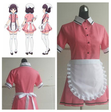 Blend S Stile Cafe Sadistic Maid Cosplay Uniform Hinata Kaho Sakuranomiya Maika Amano Miu Hoshikawa Mafuyu Maid Apron Dress A443 2024 - buy cheap