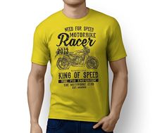 2019 Newest Fashion King of Speed Japan Motorbike RD 350 LC Inspired Motorcycle Art T-shirt 2024 - buy cheap