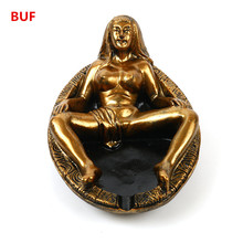 BUF-estatua de resina artesanal para decoración del hogar, Cenicero de belleza, creativo, Sexy 2024 - compra barato