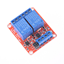 1PCS/LOT 12V 2-Channel Relay Module Shield for Ardui ARM PIC AVR DSP Electronic 12V 2 Channel Relay Module Whosesale 2024 - buy cheap