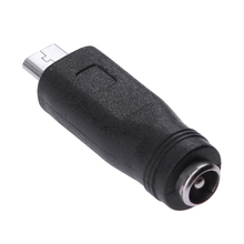 DC 5,5*2,1 мм гнездо к Micro USB папа конвертер питания разъем Micro USB к DC 5,5*2,1 мм M/F зарядное устройство адаптер разъем 2024 - купить недорого