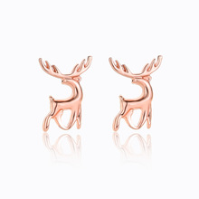 Elegant Hot Sale Xmas Fashion Christmas Earrings Sika Deer Earrings For Women Ear Stud earrings Girls' Jewelry  3093 2024 - buy cheap