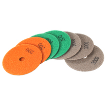 7pcs/Set 4" Diamond Dry Polishing Pads sanding Grinding Disc repair tools dremel accessories for Marble Stone Ceramic Tiles 2024 - buy cheap