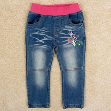 Girls pants baby jeans girls clothes children cotton cashmere trousers nova kids clothing girls jeans winter Denim pants G5103 2024 - buy cheap