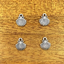 20pcs charm shell alloy pendant 14*11mmDIY making pendant, fashion pendant alloy. 2024 - buy cheap