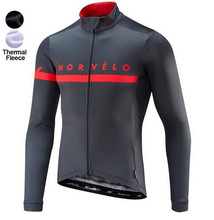 Morvelo Winter Thermal Fleece Cycling Jersey long sleeve Ropa ciclismo hombre Bicycle Wear Bike Clothing maillot Ciclismo tops 2024 - buy cheap