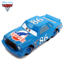 Disney Pixar Cars 86 Lightning McQueen Jackson Storm Metal Toy Car 1:55 Birthday Xmas Gift Brand Disney Toys Car 2024 - buy cheap