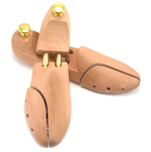 1PAIR 2016 High quality Schima superba wooden shoe trees stretcher not deformation in stock wood craft  W0011 2024 - buy cheap