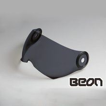 Viseira de capacete de motocicleta beon b216 ou b110, lente para rosto aberto de vidro 2024 - compre barato