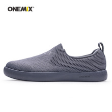 Onemix Man Skateboarding Shoes Men Knit Mesh Designer Classic Sport Skateboard Sneakers Slip On Outdoor Jogging Walking Trainers 2024 - buy cheap