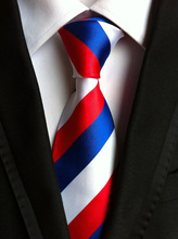 Desenhista tecido formal gravata masculina moda listrado laços para festa 2024 - compre barato