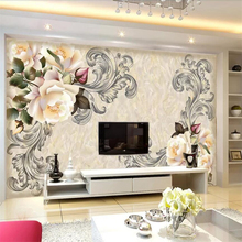 Custom wallpaper 3d murals marble pattern wallpaper living room bedroom decorative painting wall papers home decor papier peint 2024 - buy cheap
