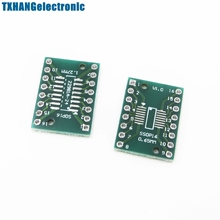 10 Uds SOP16 SSOP16 TSSOP16 a DIP16/0,65/1,27mm adaptador de circuito integrado placa PCB superior 2024 - compra barato