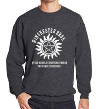 Spring winter 2019 sweatshirt men Winchester Bros print hot sale fashion hoodies O-neck brand clothing hip hop tracksuits k-pop 2024 - buy cheap