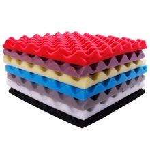 Hot Sale 1Pc 30*30*3cm Soundproofing Foam Acoustic Foam Sound Treatment Studio Room Absorption Wedge Tiles Foam #280898 2024 - buy cheap