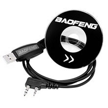 2pcs Win10 Baofeng USB Programming Cable Driver CD For BaoFeng UV-5R GT-3 BF-UVB2 Plus BF-888S UV-82 Two Way Radio Walkie Talkie 2024 - buy cheap