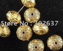 FREE SHIPPING 45Pcs Antiqued gold crafted spacer beads A1617G 2024 - buy cheap