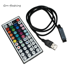 USB Led strip Controller DC5V 3X2A IR 44keys Wireless RGB Remote Controller Dimmer For 5050/2835/3528 RGB Led Strips Lights 2024 - buy cheap