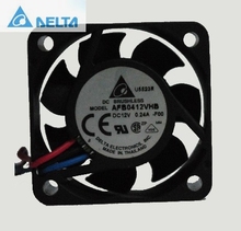 Ventilador de refrigeração de rolamento esférico duplo para delta afb0412vhb 4015 4cm 40mm 12v 3 linhas i 40*40*15mm 2024 - compre barato